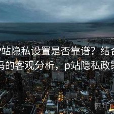 正规P站隐私设置是否靠谱？结合靠谱吗的客观分析，p站隐私政策