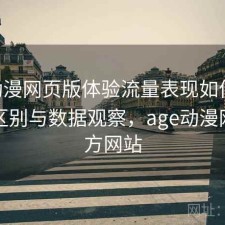 age动漫网页版体验流量表现如何？有什么区别与数据观察，age动漫网页官方网站