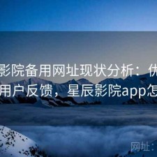 星辰影院备用网址现状分析：优化方法与用户反馈，星辰影院app怎么样