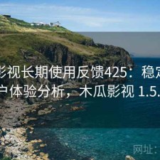 木瓜影视长期使用反馈425：稳定性与用户体验分析，木瓜影视 1.5.1.7