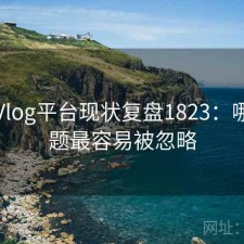 糖心Vlog平台现状复盘1823：哪些问题最容易被忽略