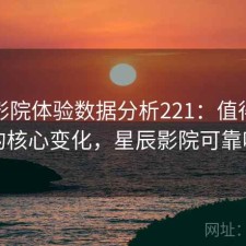 星辰影院体验数据分析221：值得关注的核心变化，星辰影院可靠吗