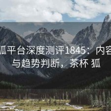 茶杯狐平台深度测评1845：内容变化与趋势判断，茶杯 狐