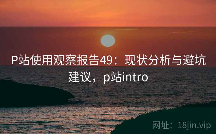 P站使用观察报告49：现状分析与避坑建议，p站intro  第1张