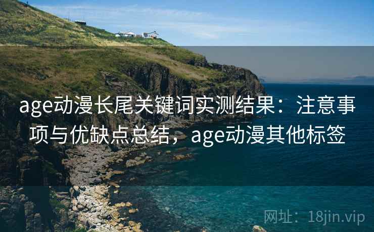 age动漫长尾关键词实测结果：注意事项与优缺点总结，age动漫其他标签  第2张