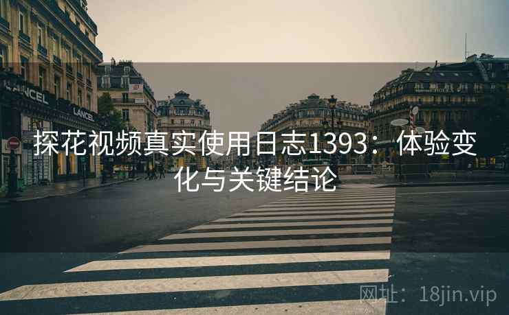 探花视频真实使用日志1393:体验变化与关键结论 第1张 探花视频真实使用日志1393:体验变化与关键结论 第1张